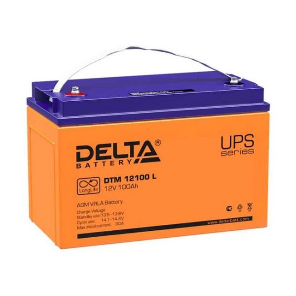 Аккумулятор для ИБП DELTA DTM12100L 12 В 100 Ач