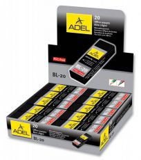 Ластик Adel Blackline 227-0789-000 60x22x12mm индивидуальная картонная упаковка + пленка