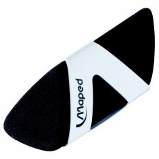 Ластик MAPED Black Pyramide треугольной формы черный в картонном футляре новая формула 2 штуки